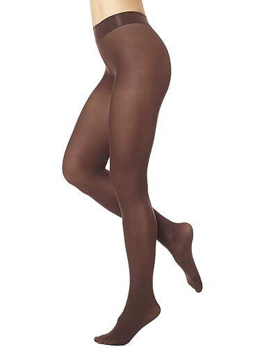  Γυναικεία Καλσόν  Καλσόν Αντίστροφη καρότσα Ρύθμιση ποδιών Υψηλή Ελαστικότητα Σέξι C Δερματί Μαύρο Ένα Μέγεθος