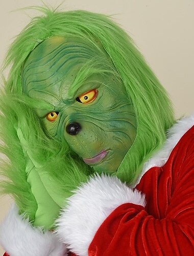  Natale Maschera Per uomo Per donna Divertente Natale Costume di Carnevale facile