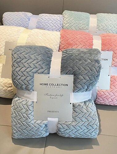  manta de lana manta de franela mantas de lana manta de patrón de tejido jacquard de felpa suave y cálida para cama, sofá, mantas decorativas acogedoras y livianas
