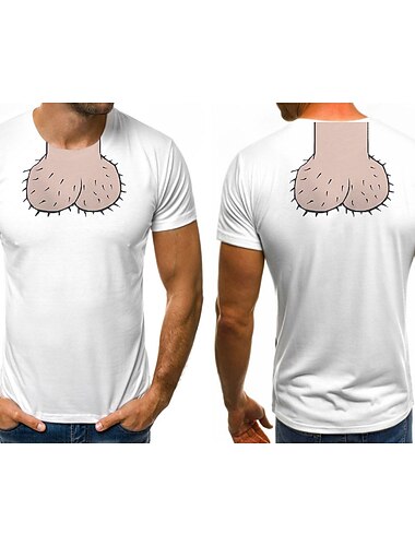  Grappig Grappen Mens T-Shirt Anime Cartoon Anime 3D Klassiek Street Style Voor Voor Stel Voor heren Dames Volwassenen 3D afdrukken