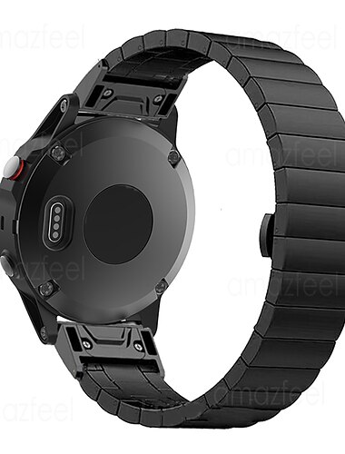  Ремешок для часов для Garmin MARQ Descent G1 Fenix 7 Sapphire Solar / 6 Pro / 5 Plus Forerunner 935 945 Fenix 7X / 6X / 5X / 3 Sapphire Fenix 6X Pro / 5X Plus / 3 HR Нержавеющая сталь Замена Ремень