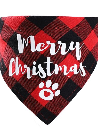  Honden Katten Hondenbandana Hond verjaardag Bandana hoed Modieus leuke Style Ademend Zacht Wasbaar Comfortabel Kerstmis Kerstmis Buiten Casual / Dagelijks Schor Brak Shiba Inu kleine huisdieren