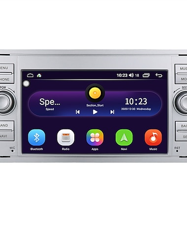  7 pollici 2 din android autoradio per ford focus 2 ford fusion mondeo c-max fiesta lettore multimediale stereo gps navigatio