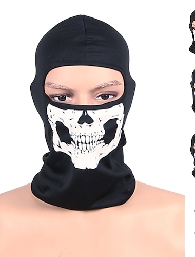  motocyklová celoobličejová maska kukla taktické masky pánské ženy prodyšné kempování sportovní lyžařský motorkář obličejová pelerína podšívka