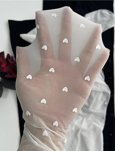  Dames Panty Panties Kousen Zomer  Panty Zonbescherming Been vormgeven Hoge Elasticiteit Sexy Casual / Dagelijks H82 liefde zwart H83 stip wit H83 stip zwart Een maat
