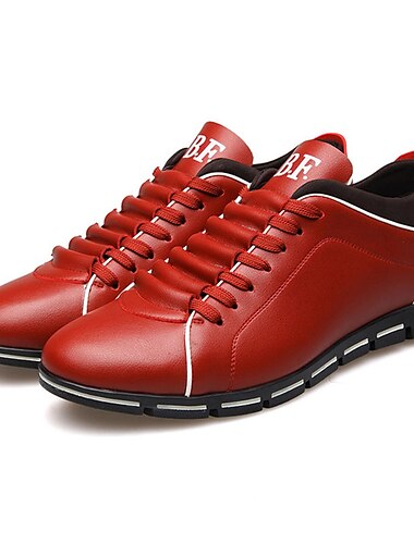  baskets décontractées en similicuir noir pour hommes avec coutures contrastées – chaussures à lacets confortables et élégantes pour un usage quotidien