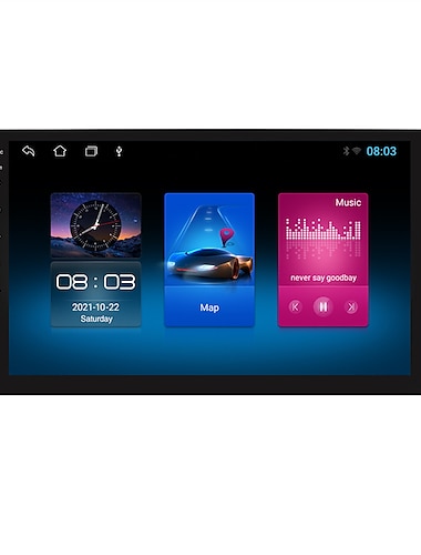  android 10 2 din car radio multimedia video player 9 inch ram 4g rom 64g navigation gps for toyota volkswagen kia honda nissan
