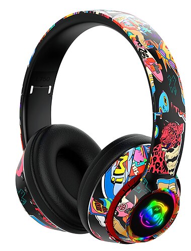  L750 Draadloze Bluetooth Hoofdtelefoon Vouwbare Stereo Gaming Hoofdtelefoon Hoofdmontage Plug-in Mobiele Telefoon En Computer Algemene Hoofdtelefoons Valentijnsdag Cadeau