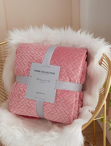  Fleece-Überwurfdecke, Flanell-Fleece-Überwurfdecke, weiche, warme Plüsch-Decke mit Jacquard-Webmuster für Bett, Sofa, Couch, leichte, flauschige, gemütliche, dekorative Decken