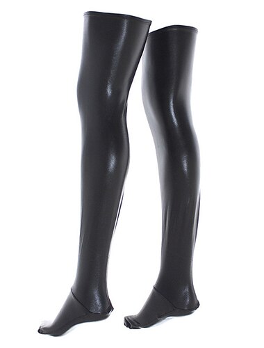  Cosplay Lederhosen hohe Socken Strümpfe Leistungskleidung Bühnenkleidung sexy Ledersocken sexy Babydoll