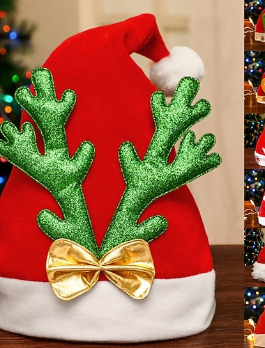  Weihnachtsmann Rentier Stirnband Mädchen Weihnachten Kinder Weihnachten Heiligabend Weihnachten Party Kopfschmuck