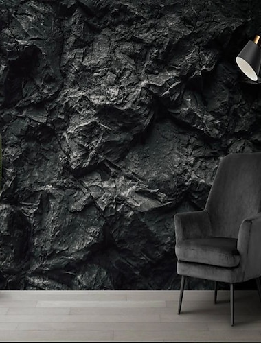  cool wallpapers 3d zwart behang muurschildering bakstenen muurbekleding sticker peel and stick verwijderbaar pvc/vinyl materiaal zelfklevend/klevend vereist muurdecor voor woonkamer keuken badkamer