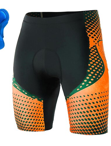  Ανδρικά Πουά Σορτς ποδηλασίας Σορτς ποδηλάτου Ποδήλατο Σορτσάκια με Μαξιλαράκια Παντελόνια Φούστες Ποδηλασία Βουνού Ποδηλασία Δρόμου Αθλητισμός 3D Pad Ποδηλασία Γρήγορο Στέγνωμα Ύγρανση