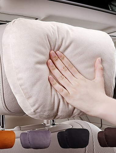  1 pcs Almohada para el cuello del coche para Juego completo Resistente al Agua Transpirable Cómodo para Universal