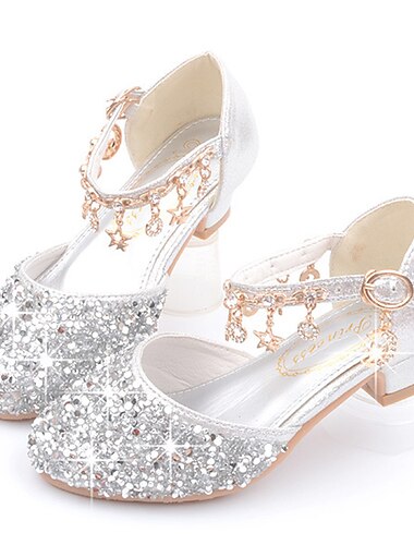  Die Eiskönigin Märchen Prinzessin Elsa Schuhe Pailletten Film Cosplay for Mädchen Kinder Karneval Maskerade