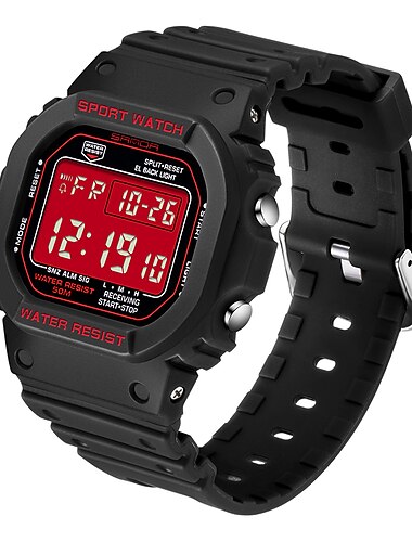  SANDA Stil Digitaluhr Herren Luxusmarke Militäruhr Mode Herren Sportuhr Alarm Stoppuhr Uhr männliche Armbanduhr