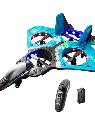  Rc afstandsbediening vliegtuig 2.4g 6ch afstandsbediening v17 vechter hobby vliegtuig zweefvliegtuig vliegtuig epp schuim speelgoed rc drone kids gift