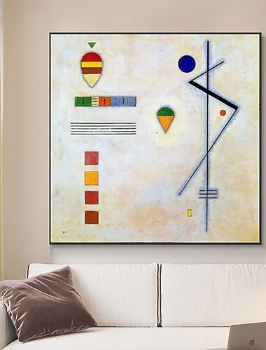  Dipinti Ad Olio Fatti A Mano Su Tela Wall Art Decorazione Famoso Wassily Kandinsky Astratti Per La Decorazione Domestica Rolled Frameless Unstretched Painting