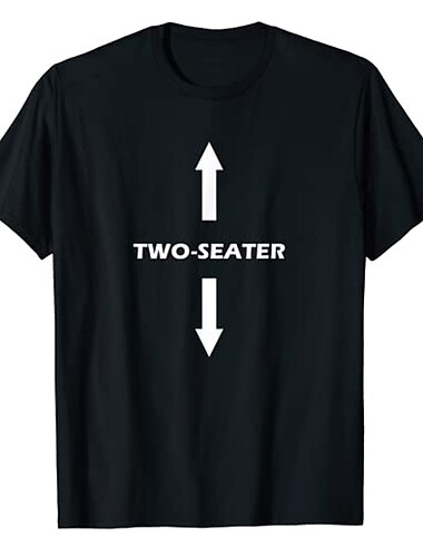  Voor heren Brief Grafische prints T-shirt Informele stijl Katoen Korte mouw Grafisch Shirt Marine-blauw Zwart Grijs Comfortabel T-shirt Vakantie Straat Modeontwerper kleding