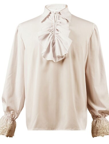  Retro Viktoria Tarzı Středověké Halenka / košile Cosplay kostým Maškarní Upír Poskakující Maškarní kostým Pánské Pirát Fantazie Královský předvečer Všech svatých Karneval Plesová maškaráda Večírek