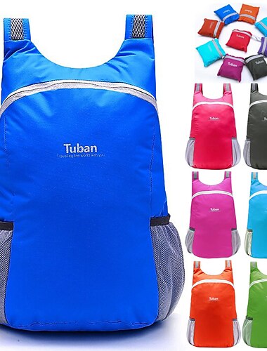  Tuban 18 L Mochila de senderismo Mochila Ligera Ligera Mochilas de Senderismo Empacable Impermeable Utra ligero (UL) Multifuncional Plegable Al aire libre Camping / Senderismo Ciclismo / Bicicleta