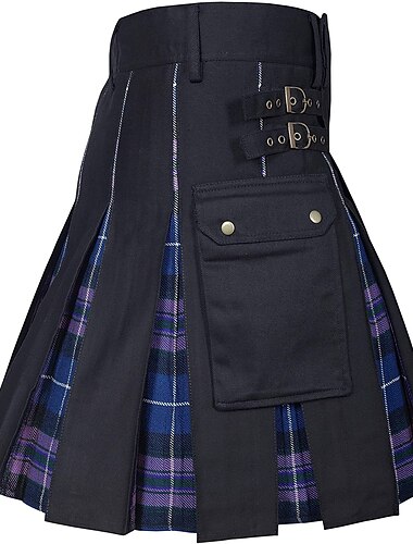  Retro Vintage Punk & Gothic Schottische Nutzkilts Ren Faire Herren Keltisch Maskerade Party / Abend Erwachsene Röcke