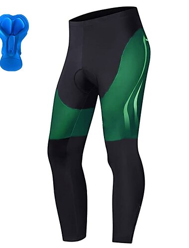  Voor heren Grafisch Strakke wielrenbroek Fietsen Kleding Onderlichaam Bergracen Wegwielrennen Sport 3D-pad Fietsen Sneldrogend Vochtregelerend Zwart Geel Spandex Kleding Wielrenkleding