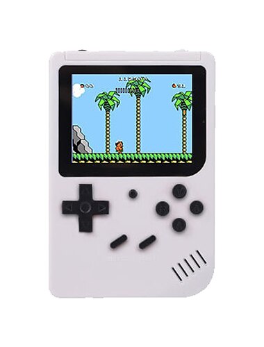  500 in 1 3-Zoll-LCD-Videospielzeug-Gaming-Player Mini-Handheld-Spiele Spielzeug-Spielekonsole für Kinder tragbare Spielmaschine