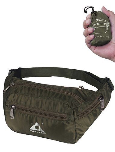  1-10 L Bauchtasche Gürteltaschen Gürteltasche Winddicht Regenfest Schnelltrocknend Leicht Schweißableitend Außen Jagd Angeln Wandern Klettern Nylon Armeegrün Schwarz Rote