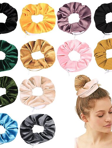 haar scrunchies fluwelen elastische haarbandjes scrunchy haarelastiekjes touwen scrunchie voor vrouwen of meisjes haaraccessoires