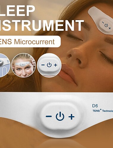  Migraine Relief Insomnia Sleep Instrument TENS Microcurrent Sleep Aid Device Pressure Relief Migraine Head Massager Device