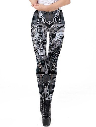  Punk & Gothic Steampunk Hoch tailliert Leggings Bleistifthosen Cosplay Damen Maskerade Party / Abend Erwachsene Hose