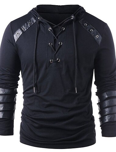  Retro Antiguo Medieval Blusa / Falda Vikingo élfico Hombre Mascarada Fiesta / Noche Adulto Camisas