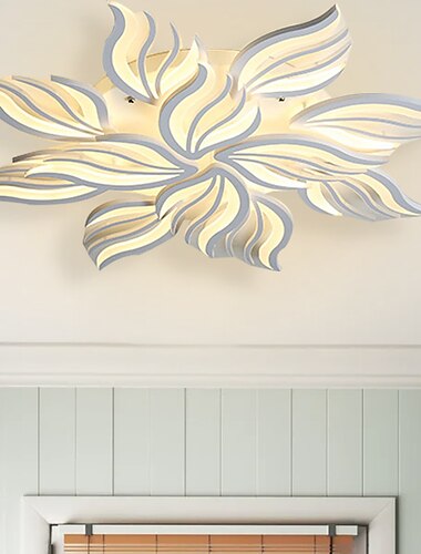  dimbare cluster design plafondlampen plastic artistieke stijl moderne stijl nieuwigheid zwarte led moderne 110-240 v