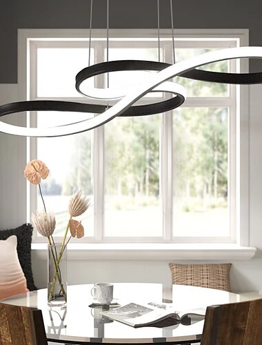  1 luz 75 cm acrílico regulável luz pendente led lustre ajustável nota design moderno para iluminação de sala de estar em casa apenas regulável com controle remoto