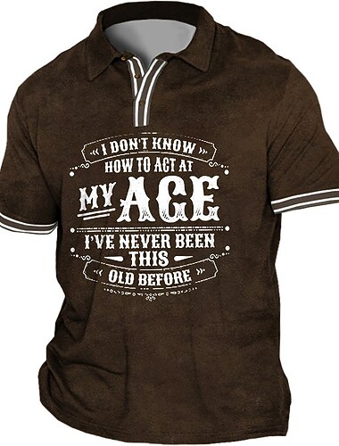  Ανδρικά Μεγάλα Μεγέθη Φανέλα POLO Μεγάλος και Ψηλός Γράμμα Απορρίπτω Στάμπα Κοντομάνικο Ανοιξη καλοκαίρι Αθλήματα Μοντέρνα Κομψό στυλ street Υψηλής Ποιότητας ΕΞΩΤΕΡΙΚΟΥ ΧΩΡΟΥ Δρόμος Άριστος