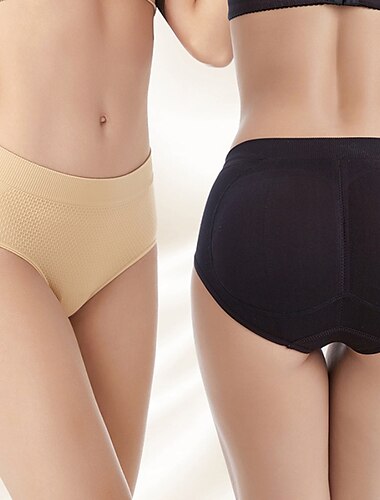  levantador de glúteos para mujer, fajas acolchadas, bragas con control de barriga, bragas moldeadoras, entrenador de cintura alta, moldeador de cuerpo, potenciador de cadera sin costuras, pantalones