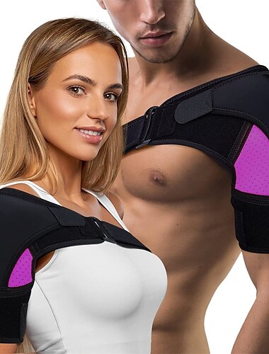  1 pièces protection des épaules pour hommes et femmes épaule soulagement de la douleur entorse poignets sport protection des épaules ceinture d'épaule réglable