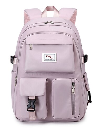  wasserdichter Rucksack aus Oxford-Gewebe für Schule und Reisen – stilvolles Design mit mehreren Taschen, perfekt für Schüler und den Schulanfang