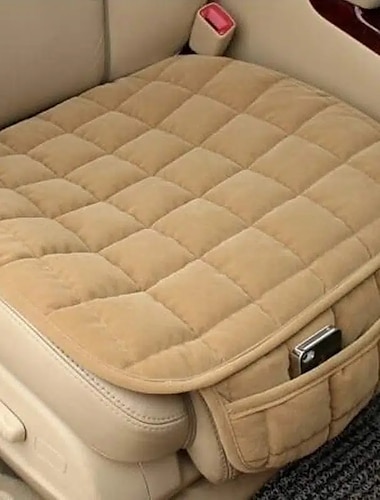  1 шт., подушка для автомобильного сиденья, нескользящие резиновые нижние чехлы для автомобильных сидений с карманами для хранения, комфортная пена с эффектом памяти, подушка для сиденья водителя,