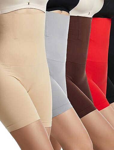  Pantalones de corsé de cintura alta con forma para mujer, cintura posparto y abdomen, moldeador de cuerpo, ángulo plano, piernas delgadas, glúteos, corsé de elevación, ropa interior