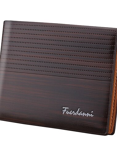  Carteira de couro vintage para homens carteira curta e slim porta-cartões de crédito para homens bolsa de dinheiro T002