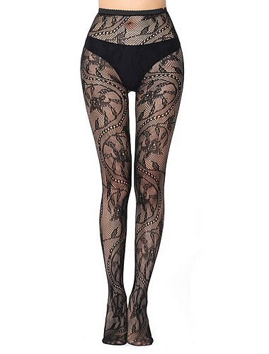  Dansaccessoires Sokken Prints Uitgehold Pure Kleur Dames Feest Alledaagse kleding Polyester