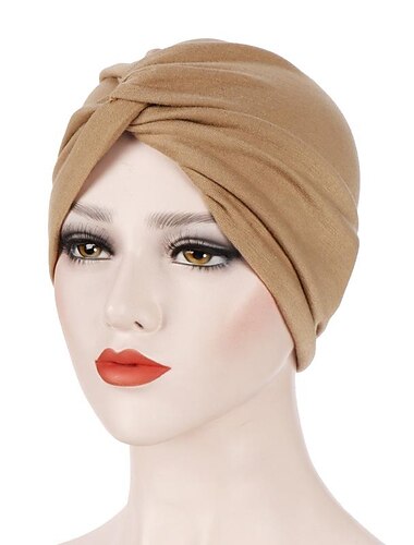  Damen Mützen Hijab / Khimar Religiös arabisch Muslim Ramadan Einfarbig Erwachsene Kopfbedeckung