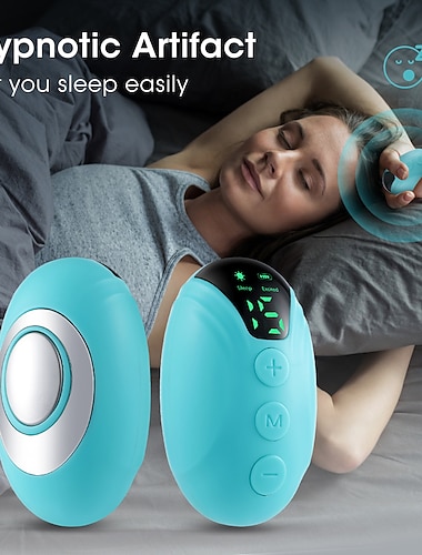  Handheld Sleep Aid Device Help Sleep Relieve Insomnia Instrument Pressure Relief Sleep Device Night Anxiety Therapy Relaxatio