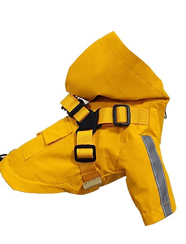  Hund Katze Regenmantel Regenjacke Mode Niedlich Winter Reflektierend Wasserdicht Bequem Outdoor Alltagstauglich Hundebekleidung for Corgi Zwergspitz Baby Haustier Papillon Klein