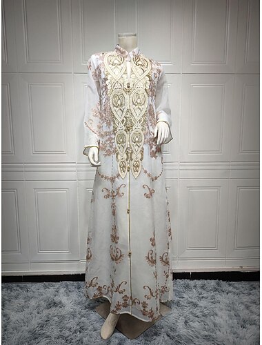  Női Ruhák Abaya Vallásos szaúd arab arab muszlim Ramadan Felnőttek Ruha