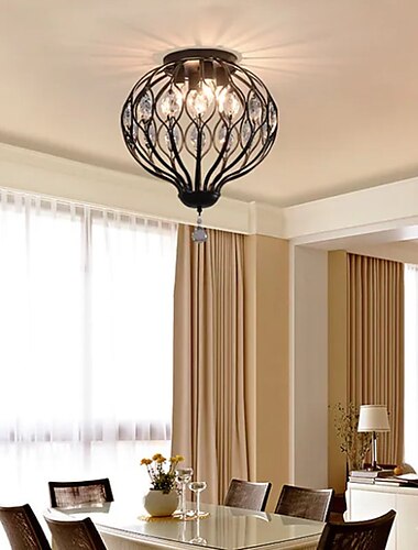  led plafonnier cristal pendentif lumières noir table à manger lampe suspension pour cuisine salon chambre couloir led lampe industrielle