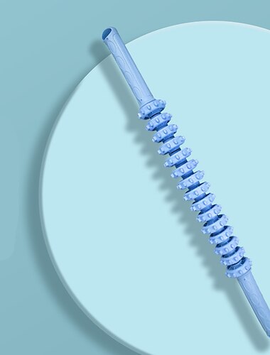  Körpermassagestab Muskelentspannungs-Rollenmassagegerät Physiotherapie zur Linderung myofaszialer Auslöser und Rückenschmerzen