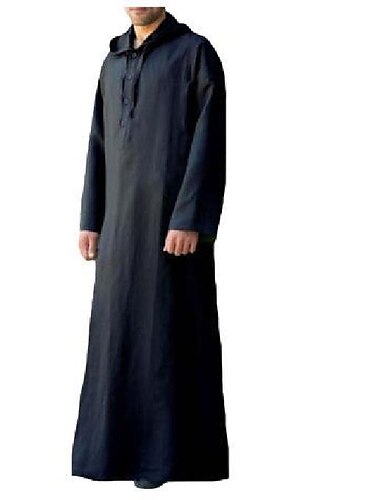  Herren Kleid Thobe / Jubba Religiös Saudi-Arabisch arabisch Muslim Ramadan Erwachsene Gymnastikanzug / Einteiler